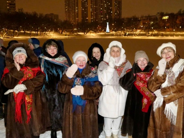 В рамках проекта «Этнополе» на Коньковских прудах состоялись «Рождественские гуляния»