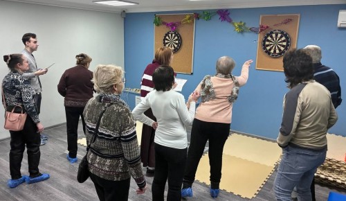 В Конькове определили лучших игроков в дартс среди «долголетов»