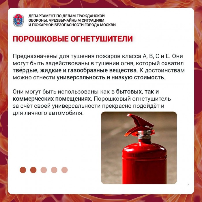 Огнетушитель - жизненно необходимый предмет интерьера