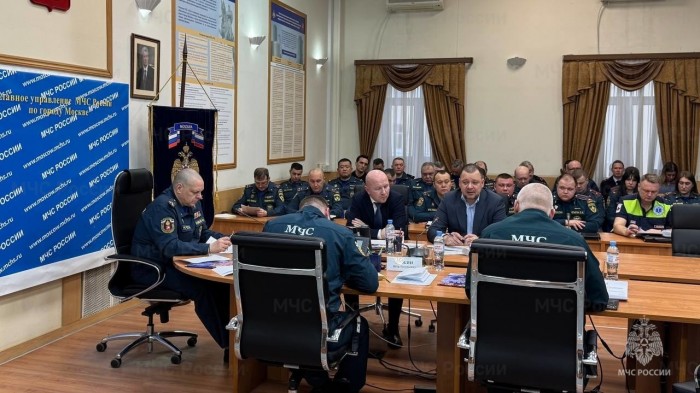 В столичном управлении МЧС России подвели итоги совместной работы на объектах Московского метрополитена