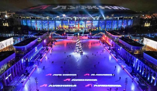 Собянин: Почти 1,3 тыс. катков работает в Москве в этом году