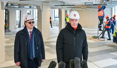 Собянин: Обновленное здание школы № 218 откроется 1 сентября