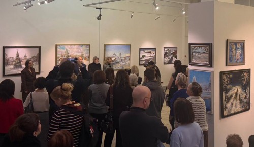 Выставка «Зимние встречи» открылась в галерее «Беляево»