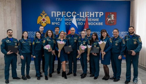 В Главном управлении МЧС России по г. Москве подвели итоги чемпионата по зимнему плаванию