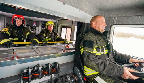 В ТиНАО заработали два новых пожарно-спасательных отряда — Сергей Собянин