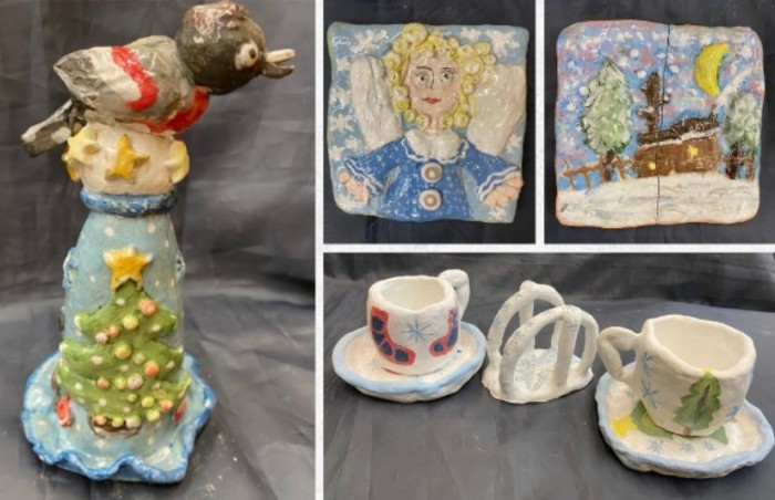 Во дворце творчества «Севастополец» на ул. Большая Юшуньская открылась выставка керамики