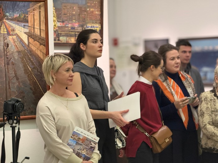 Выставка «Зимние встречи» открылась в галерее «Беляево»