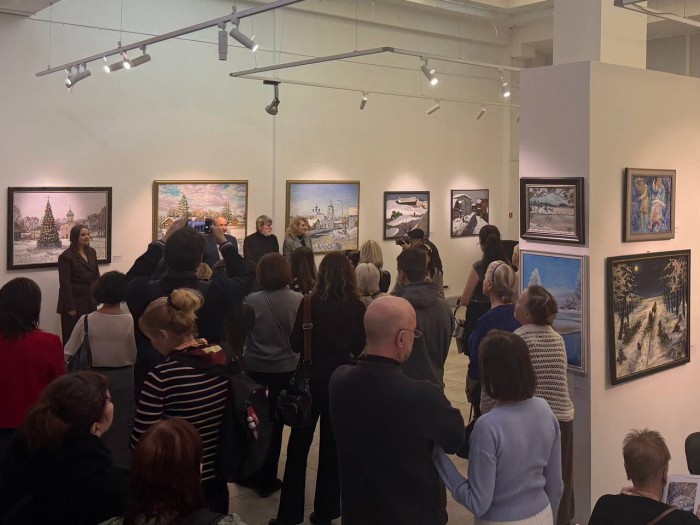 Выставка «Зимние встречи» открылась в галерее «Беляево»