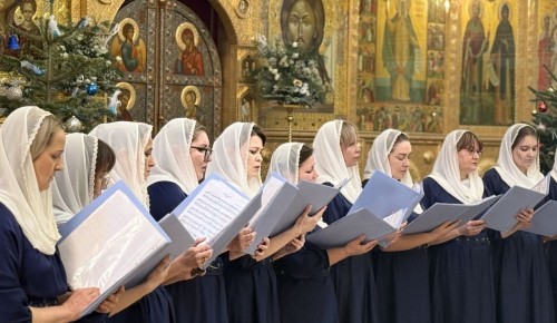 В храме священномученика Ермогена в Зюзине прошел концерт духовной музыки