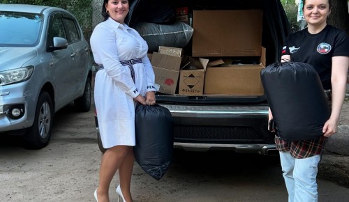 Предприниматели из ЦАО отправляют бойцам СВО товары из собственного ассортимента