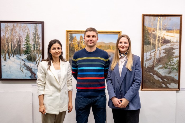 По следам Шишкина: выставка молодых пейзажистов «Три грани» открылась в Котловке