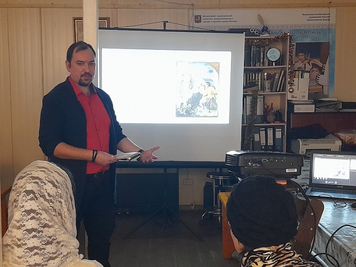 В храме святых Симеона и Анны рассказали о духовном смысле Рождества и Крещения