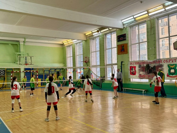 Юные волейболистки школы №1948 заняли второе место на турнире «Серебряный мяч»