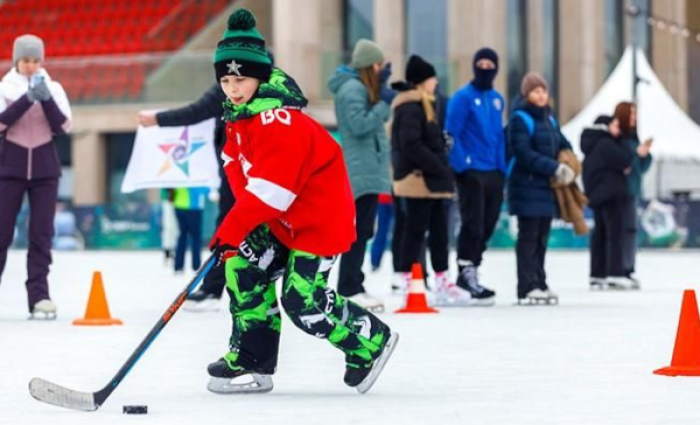 Ученики школы №2114 поучаствовали в фестивале спорта в «Лужниках»