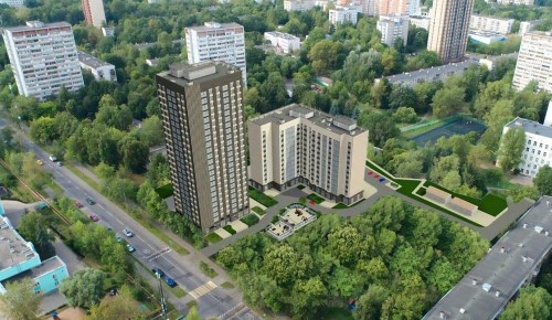 В Зюзине по программе реновации ввели в эксплуатацию новый жилой дом на 282 квартиры