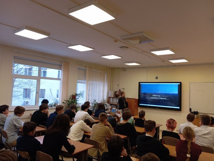 Приход в Котловке организовал для старшеклассников беседу о культуре речи