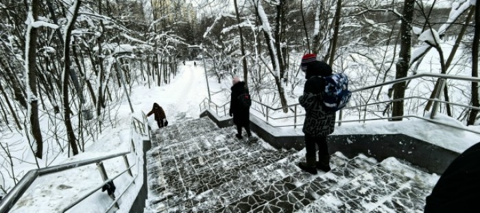 В Теплом Стане более 100 добровольцев помогли расчистить подходы к социальным объектам