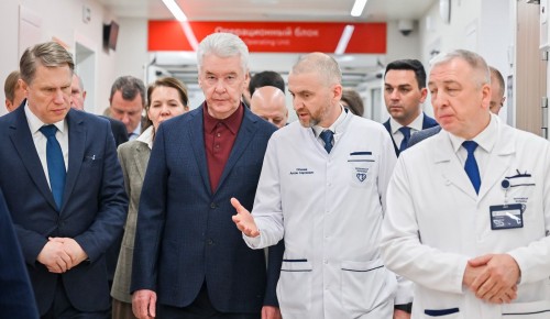 Собянин: Родильный дом откроется в обновленном корпусе ГКБ им. Вересаева