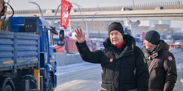 Собянин объявил о завершении строительства прямого хода Южной рокады