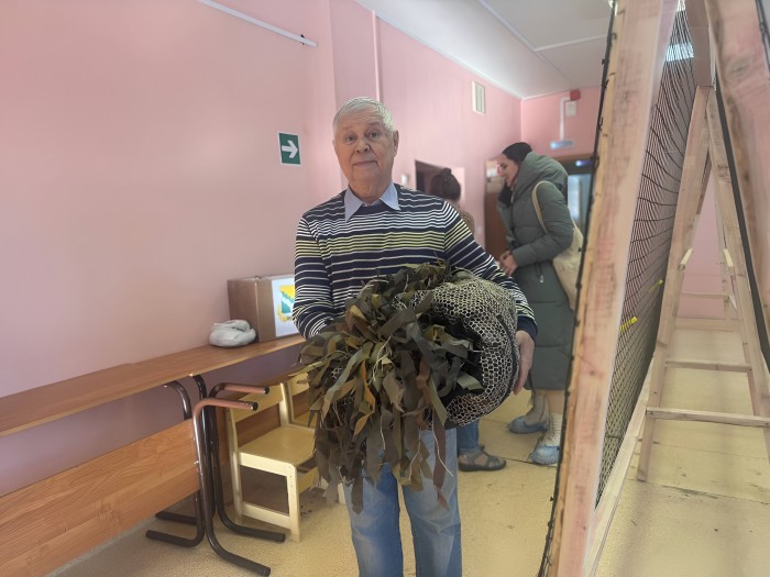 Жителей Котловки приглашают поучаствовать в создании маскировочных сетей