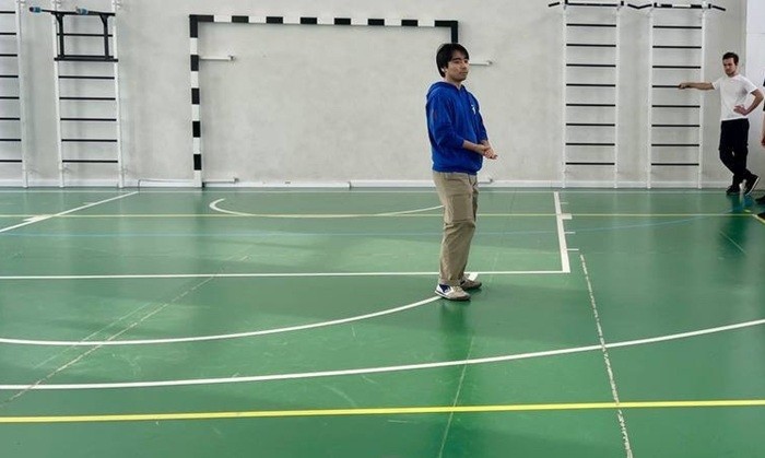 В школе №1101 прошел мастер-класс по фрисби