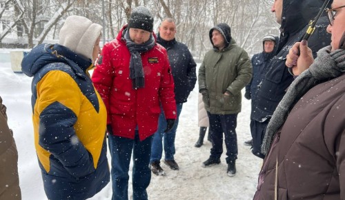 Глава управы Зюзина во время обхода оценил состояние районной инфраструктуры