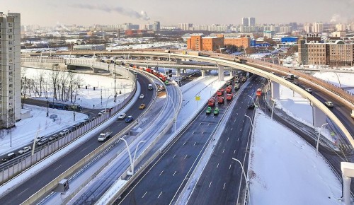 Собянин: Более 90 км новых дорог планируется построить в Москве в этом году