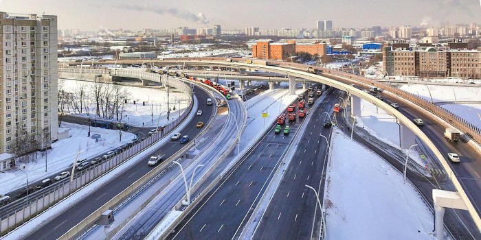 Собянин: Более 90 км новых дорог планируется построить в Москве в этом году