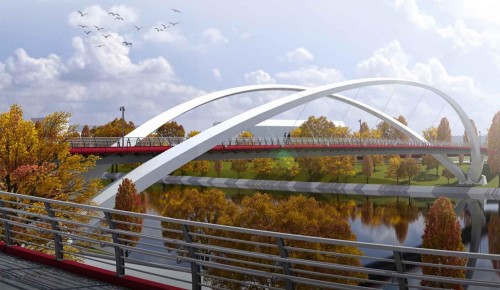 Собянин: Начался новый этап строительства моста в Мневниковской пойме