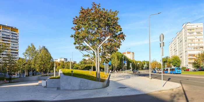 Мэр Москвы рассказал о благоустройстве территории около транспортных объектов