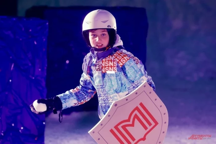 Снежное побоище: на Воробьевых горах дети прошли проверку на меткость