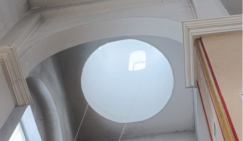 В храме Феодора Ушакова провели тепловизионное обследование и утеплили купола