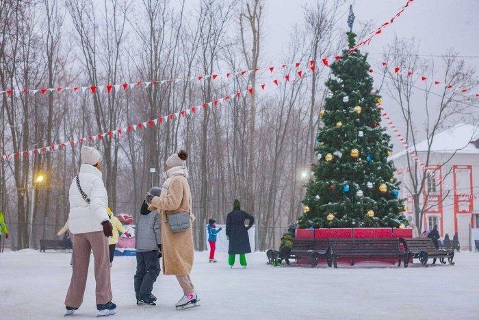 В усадьбе Воронцово до 9 марта продолжают работать катки
