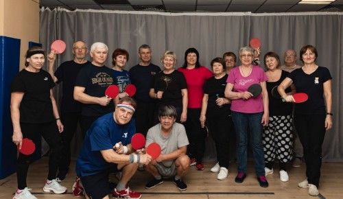 СП «Южное Бутово» центра «Атлант» провело соревнования по настольному теннису среди «долголетов»