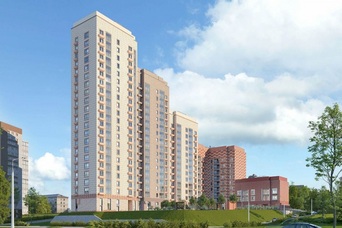 В Ломоносовском районе возводят дом по программе реновации