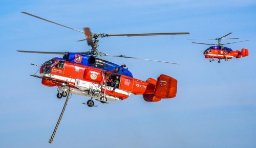 В столице прошли учения по безаварийному пропуску паводка и предотвращению лесных пожаров