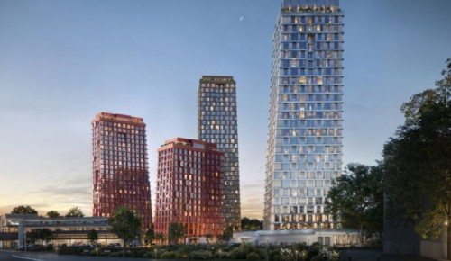 Новый жилой квартал с трапециевидной геометрией построят на ул. Обручева