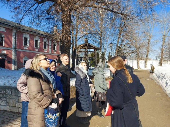 Прихожане храма Всех преподобных отцев Киево-Печерских посетили музей имени Андрея Рублева