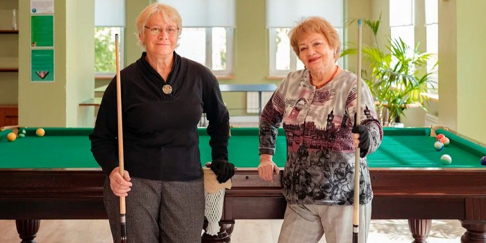 «Долголетов» района Коньково приглашают сыграть в бильярд