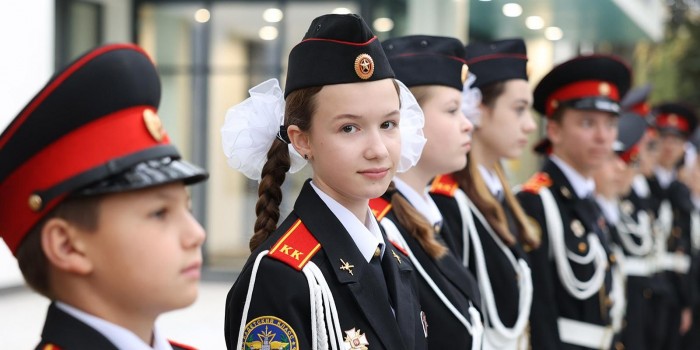 Кадеты школы №1212 приняли присягу в Центральном пограничном музее ФСБ России