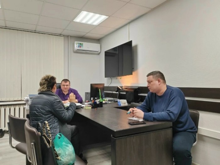 В управе Ломоносовского района прошел прием граждан