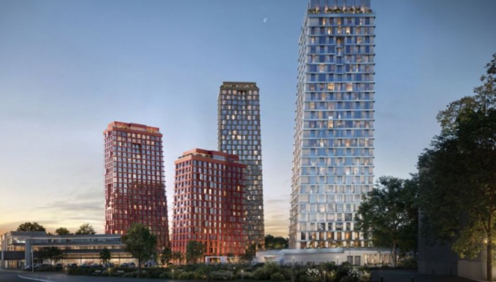 Новый жилой квартал с трапециевидной геометрией построят на ул. Обручева