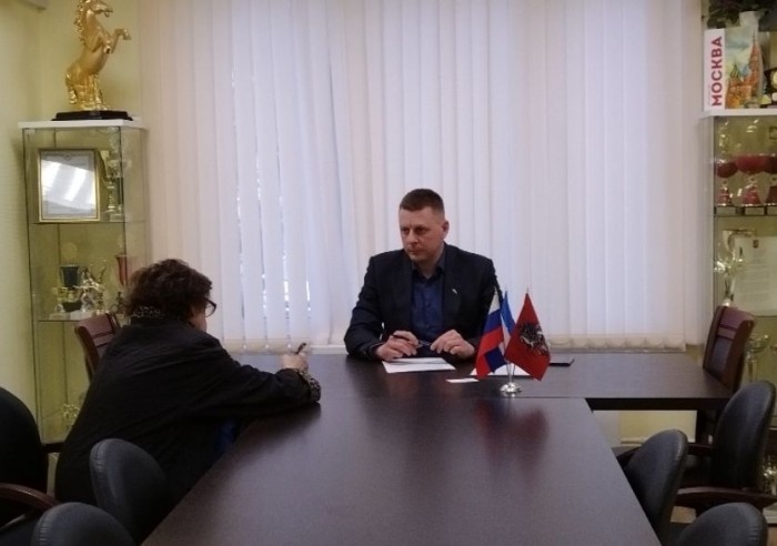 В управе Конькова обсудили ряд вопросов с жителями домов на Профсоюзной улице