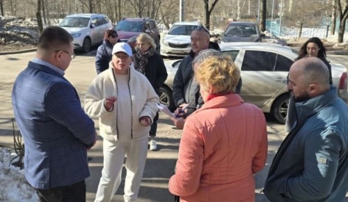 И. о. главы управы Ясенева совершил обход по Соловьиному проезду