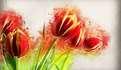 В библиотеке №169 «Проспект» 4 апреля состоится открытие выставки «Нежность, весна и прочие радости»