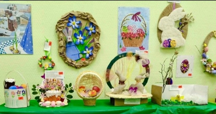 В Обручевском районе открылась выставка, посвященная Пасхе