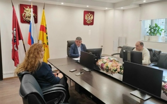 В управе Ломоносовского района обсудили благоустройство территории ТСЖ «Вавилова 97»