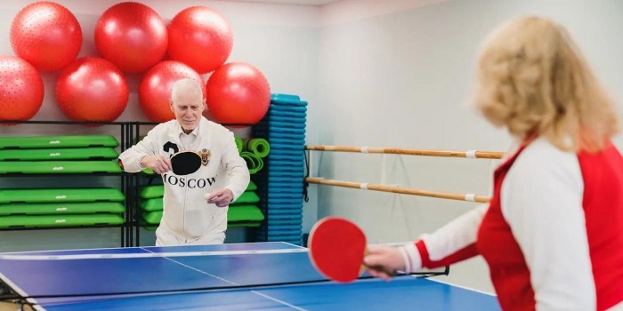 «Долголетов» Обручевского района приглашают обучиться игре в настольный теннис с нуля
