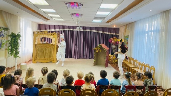 В детсаду школы №117 прошла Неделя театра