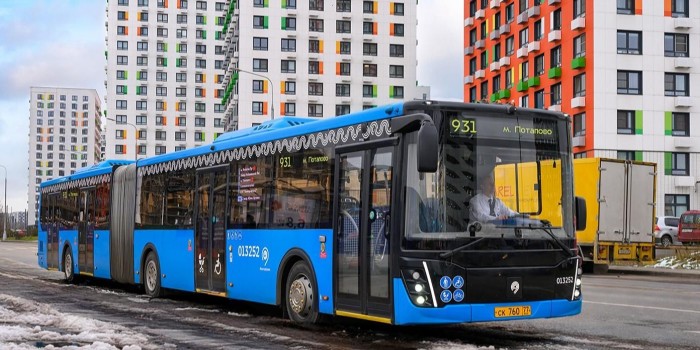 С 21 марта автобусы №931 в Южное Бутово поедут по улице Поляны